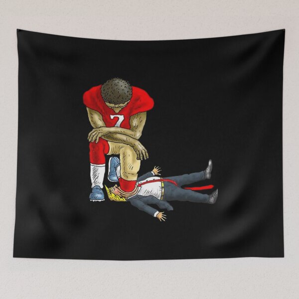 Item preview, Colin Kaepernick Kneels Donald Trump designed and sold by JoesphBruen.