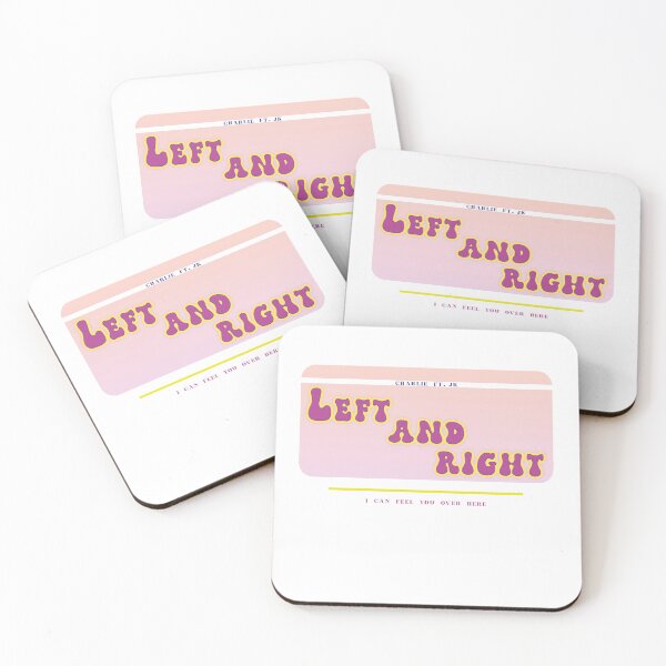Item preview, LEFT AND RIGHT CHARLIE FT JUNGKOOK  designed and sold by mona mour.