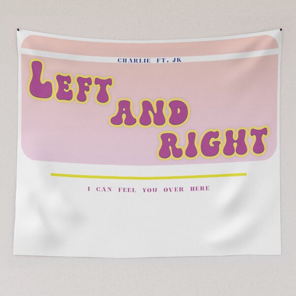 Item preview, LEFT AND RIGHT CHARLIE FT JUNGKOOK  designed and sold by mona mour.
