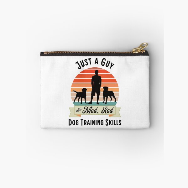 Item preview, Mad Rad Dog Training Skills | Retro Dog Trainer Design with Lab, Rottweiler and Vintage Sunset designed and sold by arlutai.
