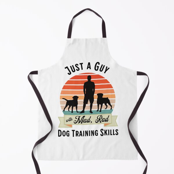 Item preview, Mad Rad Dog Training Skills | Retro Dog Trainer Design with Lab, Rottweiler and Vintage Sunset designed and sold by arlutai.