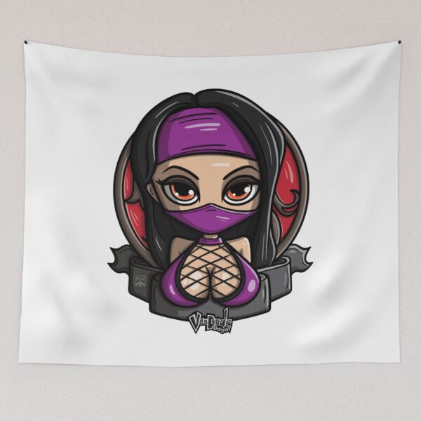 Item preview, Mortal Kombat Mileena Pin Up!  designed and sold by HeatherRiveraa.