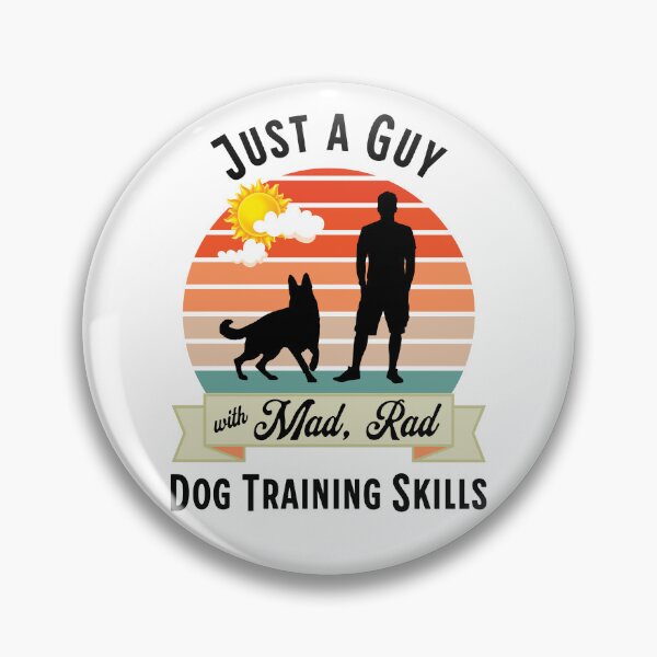 Item preview, Mad Rad Dog Training Skills | Retro Dog Trainer Design with German Shepherd and Vintage Sunset  designed and sold by arlutai.