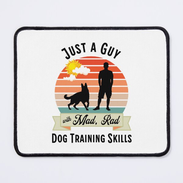Item preview, Mad Rad Dog Training Skills | Retro Dog Trainer Design with German Shepherd and Vintage Sunset  designed and sold by arlutai.