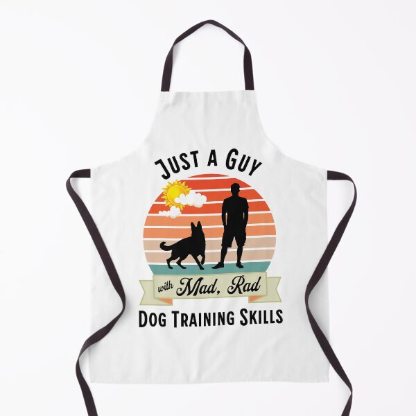 Item preview, Mad Rad Dog Training Skills | Retro Dog Trainer Design with German Shepherd and Vintage Sunset designed and sold by arlutai.