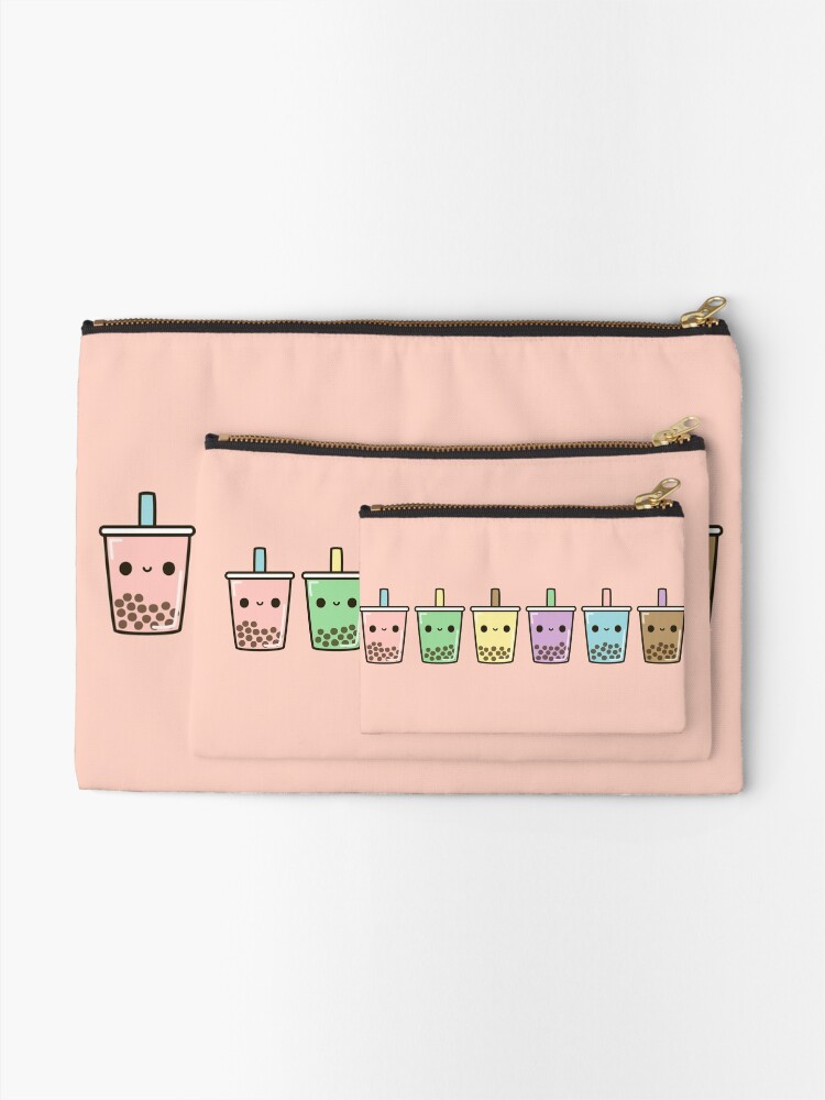 Alternate view of Bubble tea Zipper Pouch