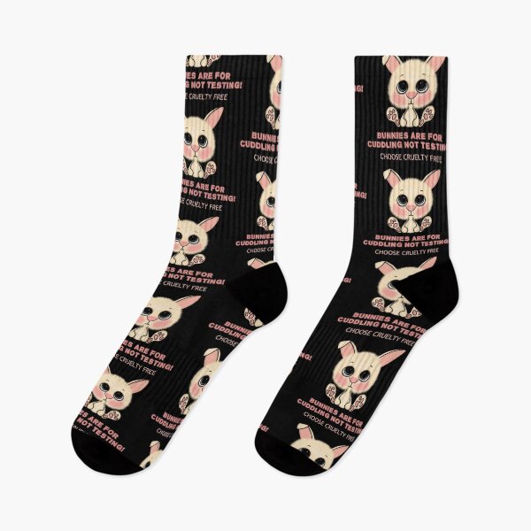 Item preview, CHOOSE CRUELTY FREE BUNNY designed and sold by wiboandbear.