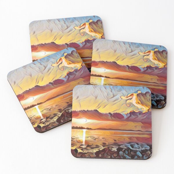 Item preview, Sunset on the Shannon River in Glin, County Limerick, Ireland designed and sold by nigellacottage.