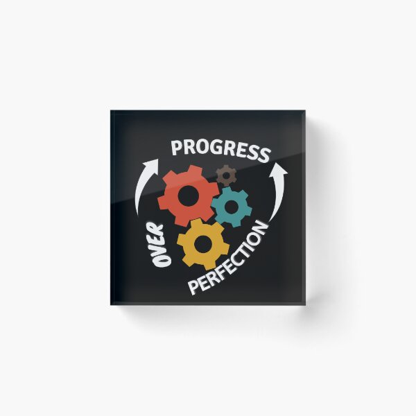 Item preview, Progress Over Perfection designed and sold by vaggleTown.