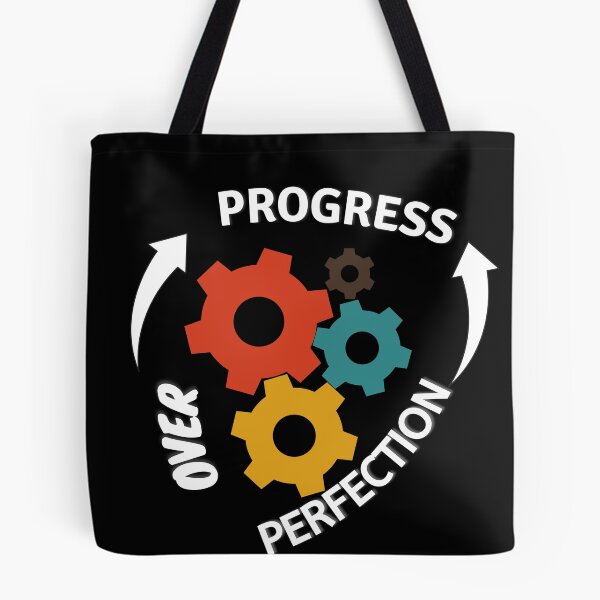 Item preview, Progress Over Perfection designed and sold by vaggleTown.