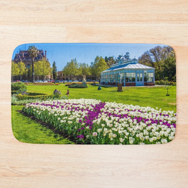 Item preview, Purple Cross in the Tulip Bed designed and sold by Steven Jodoin.