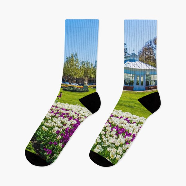 Item preview, Purple Cross in the Tulip Bed designed and sold by Steven Jodoin.