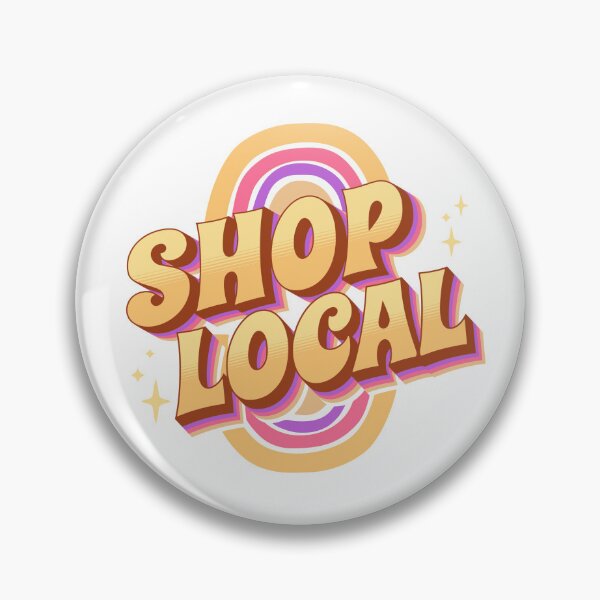 Item preview, Shop local retro multicolor design designed and sold by whyNautDesigns.