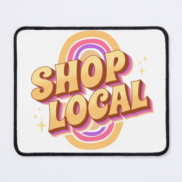 Item preview, Shop local retro multicolor design designed and sold by whyNautDesigns.