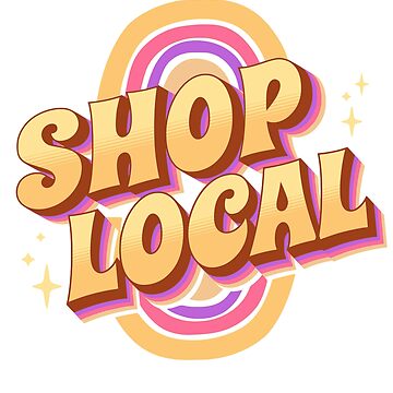 Artwork thumbnail, Shop local retro multicolor design by whyNautDesigns