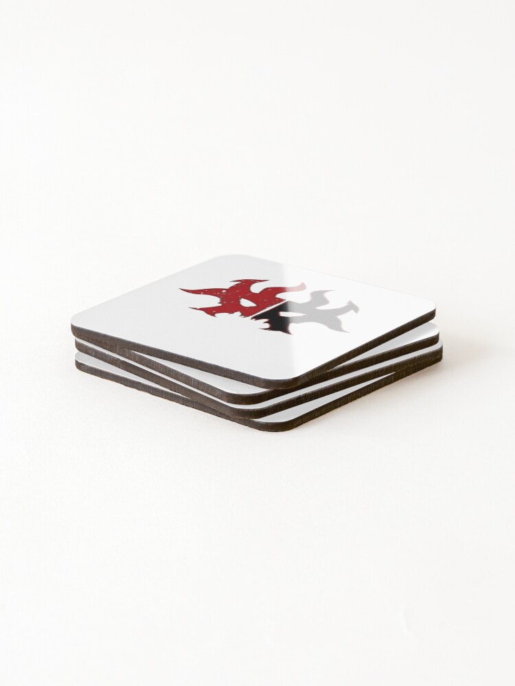 Thumbnail 4 of 5, Coasters (Set of 4), Cult Of Rakdos Crest designed and sold by RicoConn.