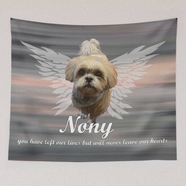 Item preview, Nony Dog Tribute Angel Portrait  designed and sold by Deborah Camp.