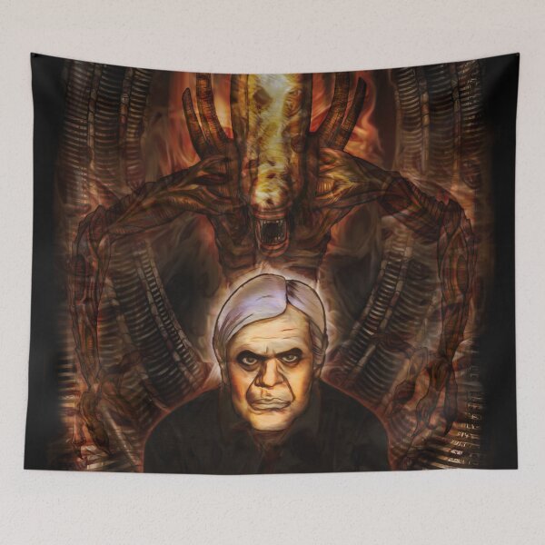Item preview, Giger Portrait designed and sold by SquareDog.
