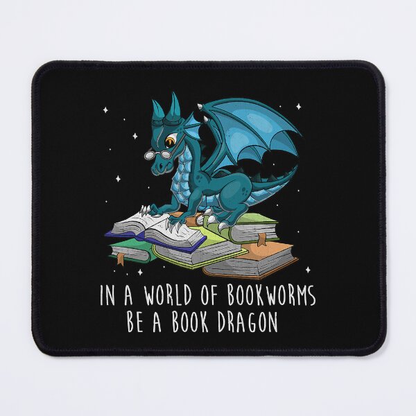 Item preview, In A World Full Of Bookworms Be A Book Dragon designed and sold by nwaja-art.