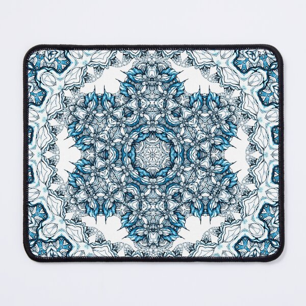 Item preview, Blue mandala designed and sold by MandalaFlowerArt.