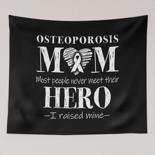 Item preview, Proud Osteoporosis Mom HERO I Raised Mine designed and sold by Mnrshirley.