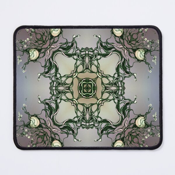 Item preview, APPLE Trees GARDEN Mandala designed and sold by MandalaFlowerArt.