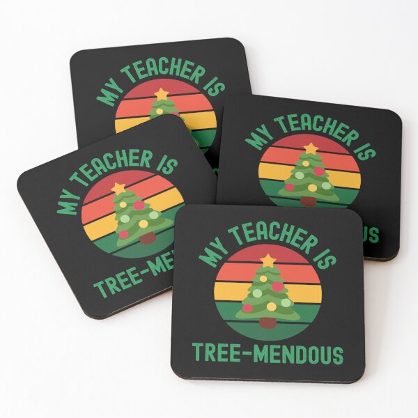 Artikelvorschau, Weihnachtslehrer - Mein Lehrer ist Tree-Mendous - Weihnachtsfeier, Winter, Weihnachtserzieher, Weihnachtsprofessor entworfen und verkauft von jadedscientist.
