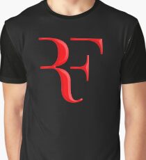 rf, roger federer, roger, federer, tennis, wimbledon, grass, tournament, ball, legend, sport, australia, nadal, net, cool, logo, perfect. Graphic T-Shirt