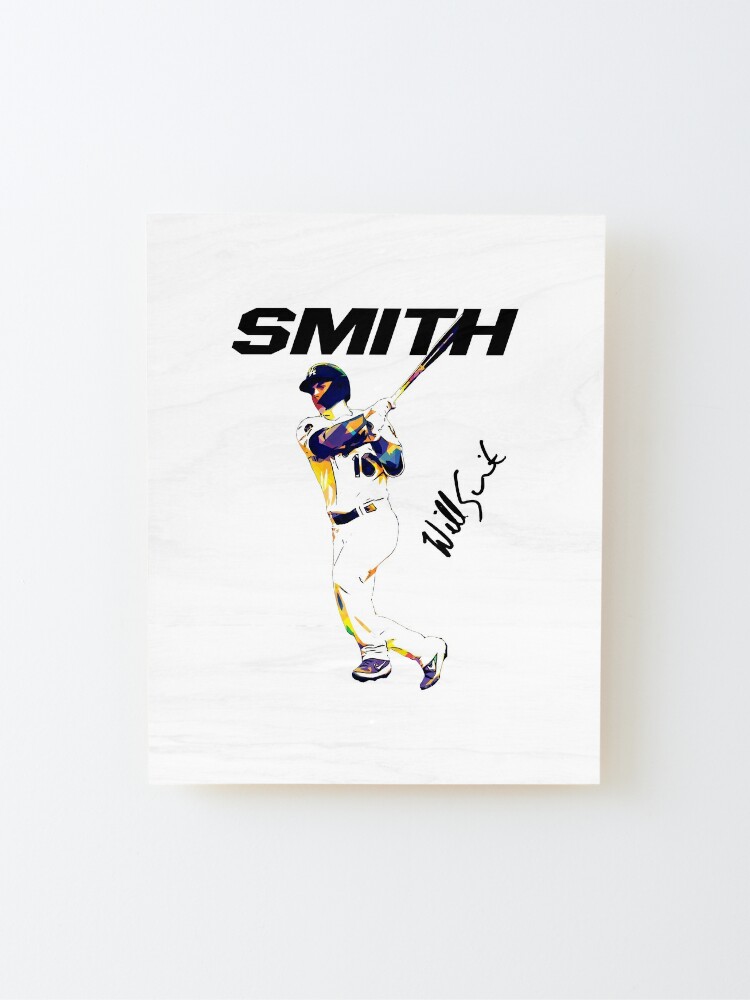 Will Smith Baseball Paper Poster Dodgers 2 - Will Smith - Sticker