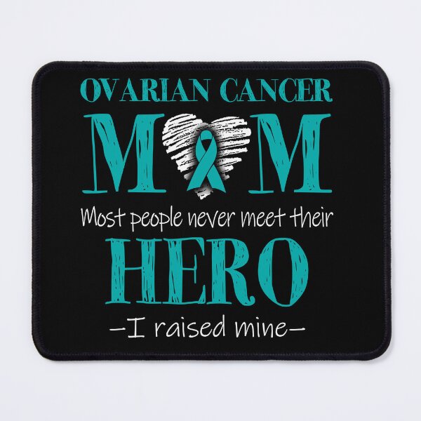 Item preview, Proud Ovarian Cancer Mom HERO I Raised Mine designed and sold by Mnrshirley.