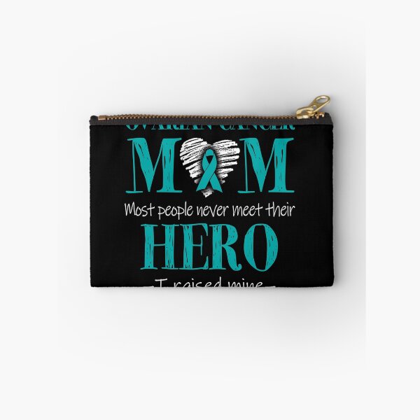 Item preview, Proud Ovarian Cancer Mom HERO I Raised Mine designed and sold by Mnrshirley.