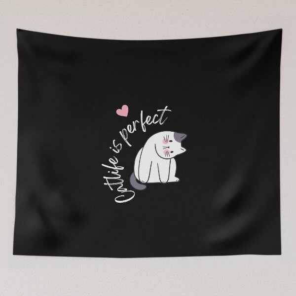 Item preview, Cat life is perfect  designed and sold by Markkobayastore.