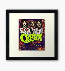 Cream Band, Clapton Framed Print
