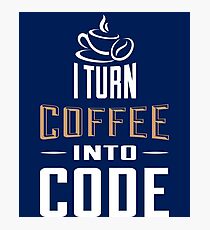 Programmer Shirt Photographic Print