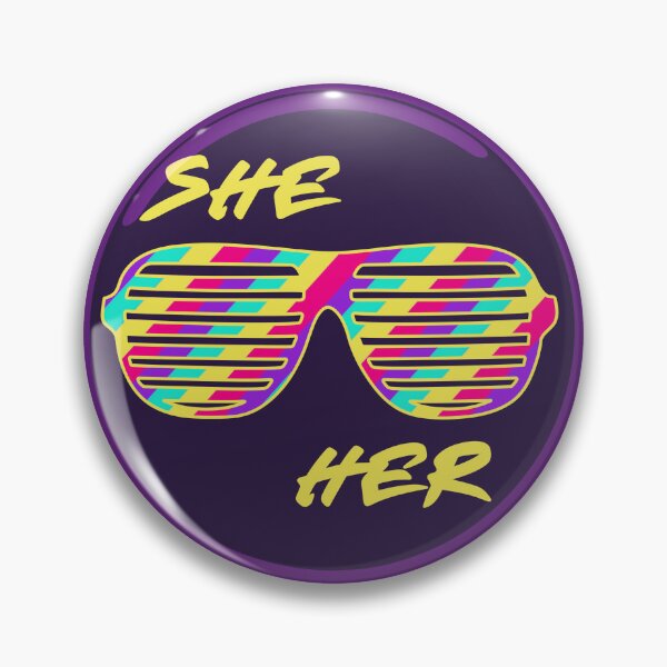 Item preview, She Her designed and sold by LizDisenchanted.