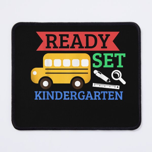 Item preview, Kindergarten Ready Set Back To School T-shirt designed and sold by BertzEgmont.