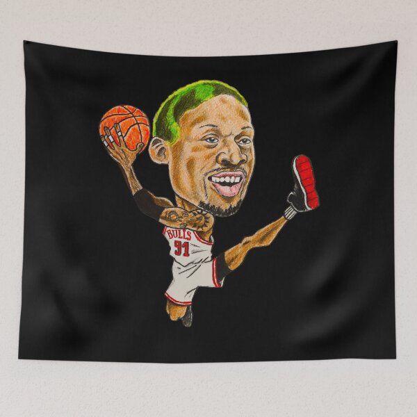 Item preview, Rodman Caricature designed and sold by MichaelHayt.