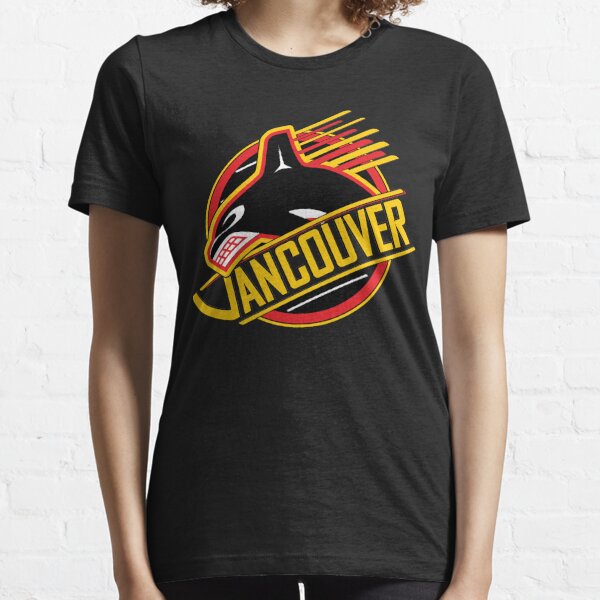 47 Brand Vancouver Canucks Black Skate Logo T-Shirt – Max Performance Sports