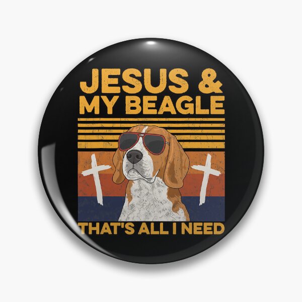 Item preview, Jesus And My Beagle That's All I Need designed and sold by nwaja-art.