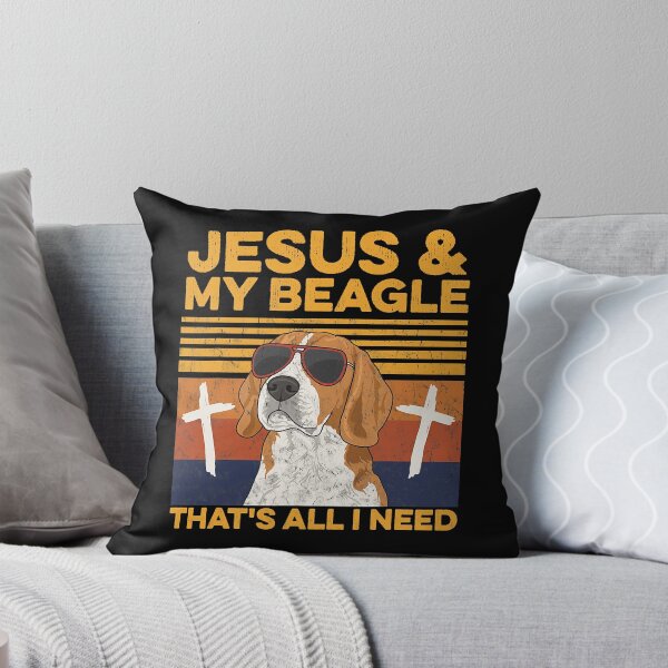 Item preview, Jesus And My Beagle That's All I Need designed and sold by nwaja-art.