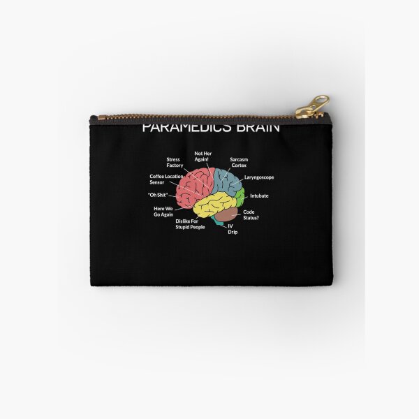 Item preview, Paramedics Brain Funny EMS EMT Paramedic Thin White Line Classic  designed and sold by darkzerat.