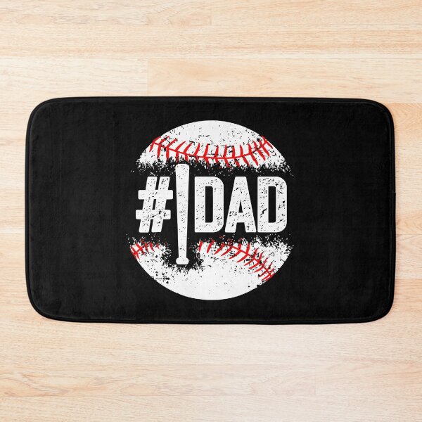 Item preview, #1 Dad Baseball Number One Daddy Son Baseball Father's Day designed and sold by MichelSorour.
