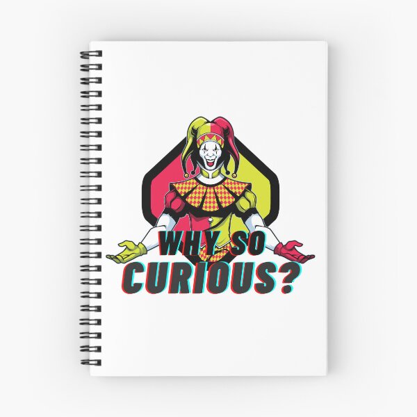 Item preview, Why So Curious Joker Clown designed and sold by mschubbybunny.