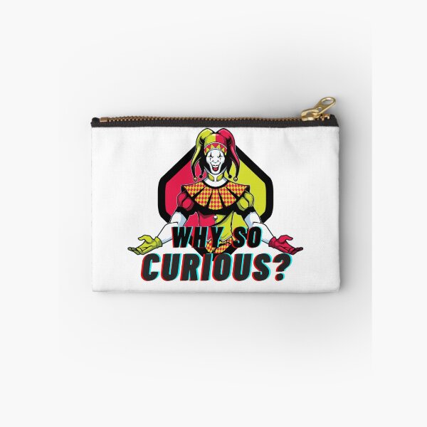 Item preview, Why So Curious Joker Clown designed and sold by mschubbybunny.