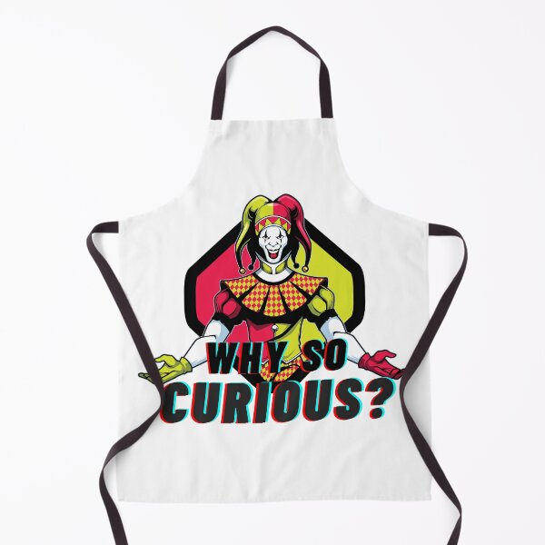 Item preview, Why So Curious Joker Clown designed and sold by mschubbybunny.