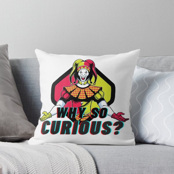 Item preview, Why So Curious Joker Clown designed and sold by mschubbybunny.