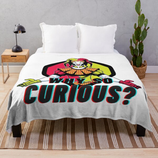 Item preview, Why So Curious Joker Clown designed and sold by mschubbybunny.