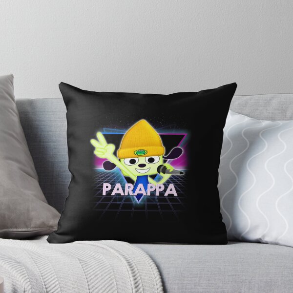 Item preview, PaRappa The Rapper Retro 80s Neon Landscape Essential  designed and sold by darkzerat.