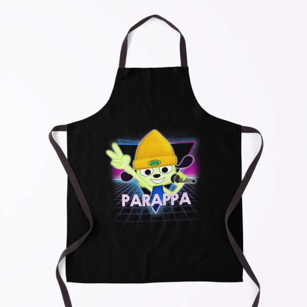 Item preview, PaRappa The Rapper Retro 80s Neon Landscape Essential designed and sold by darkzerat.