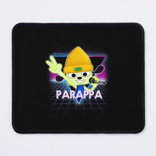 Item preview, PaRappa The Rapper Retro 80s Neon Landscape Essential designed and sold by darkzerat.
